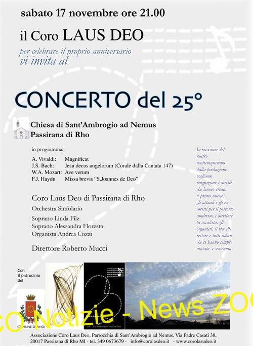 concerto,rho. Concerto a Rho (Milano) con la musica di Bach e Mozart - 05/11/2012