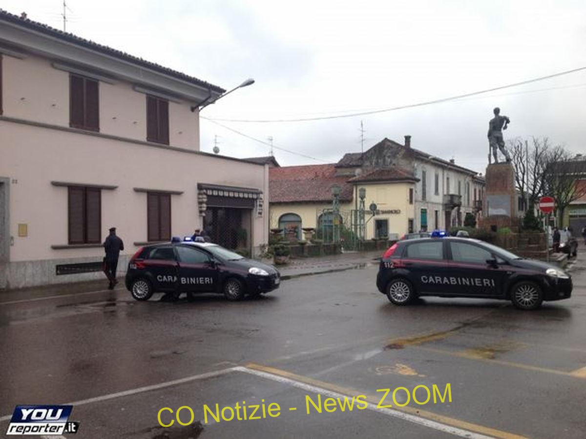 Buscate: rapina alla banca e assedio dei carabinieri ancora in corso
