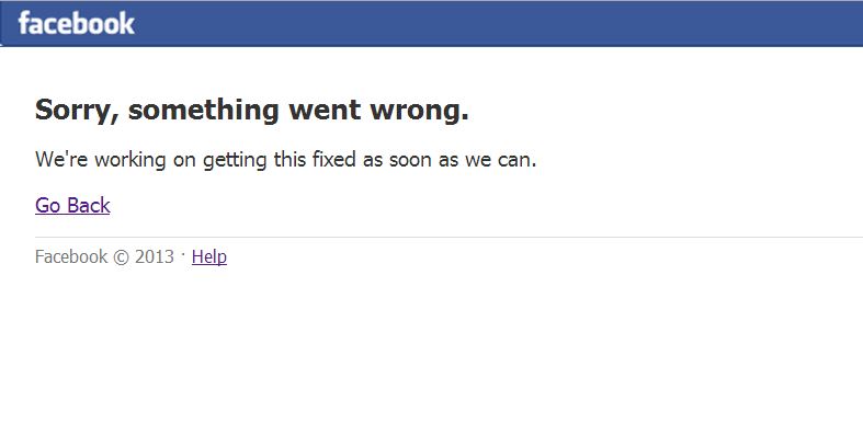 Crolla Facebook e il mondo va nel panico