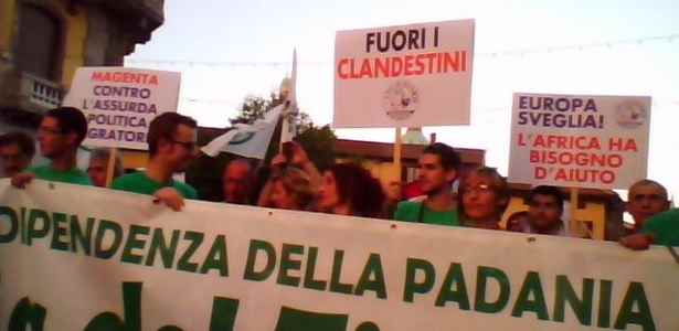 clandestini. Lega Nord Magenta contro la prefettura: basta clandestini - 24/07/2014