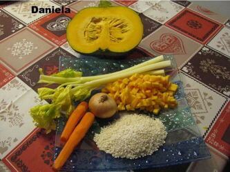La ricetta del Ris e Succa Barucca (riso con la zucca gialla)