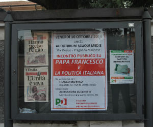 Il Pd di Pregnana vuol bene a Renzi, ma preferisce il papa