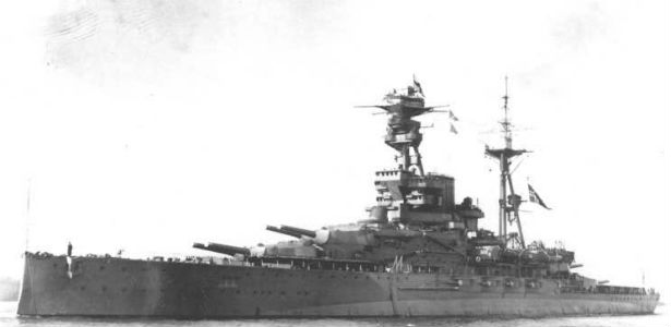 La corazzata HMS Royal Oak