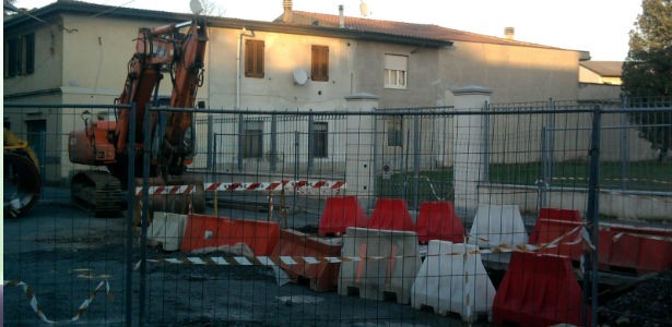 cantiere fogne ossona