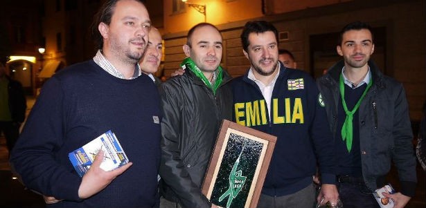 Matteo Salvini e Alan Fabbri
