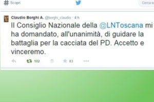 Claudio Borghi Aquilini candidato Lega Nord in Toscana