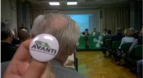 il collettivo indipendentista lombardo Avanti
