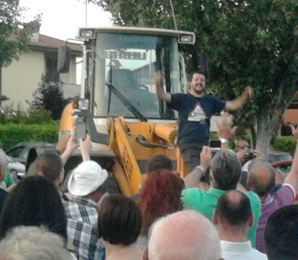 matteo Salvini a Pognano