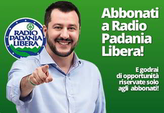 Radio Padania libera, i nuovi abbonamenti