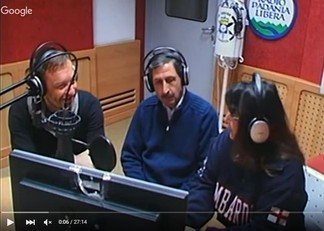 Filippo Errante, Corsico, a Radio Padania Libera