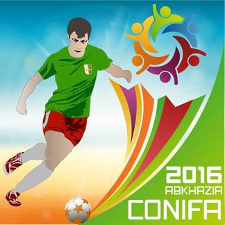 Abcasia, mondiali di calcio 2016