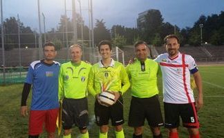 padania rom partita calcio a Milano 2016
