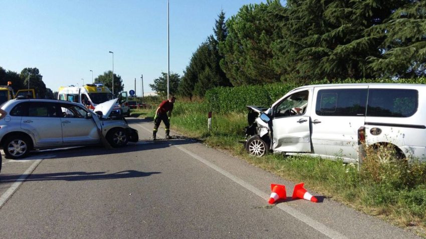 Pauroso incidente stradale oggi a Inveruno