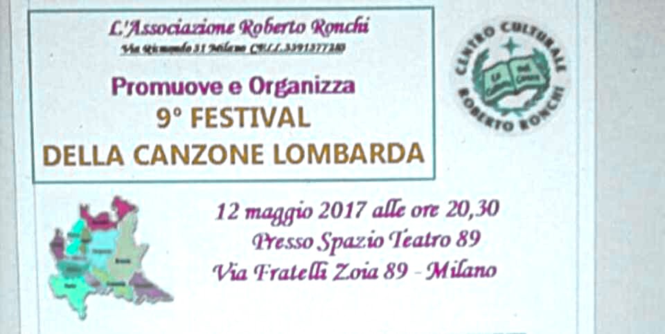 festival della canzone lombarda 2017