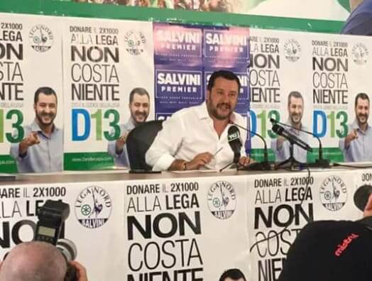 Matteo Salvini abbiategrasso