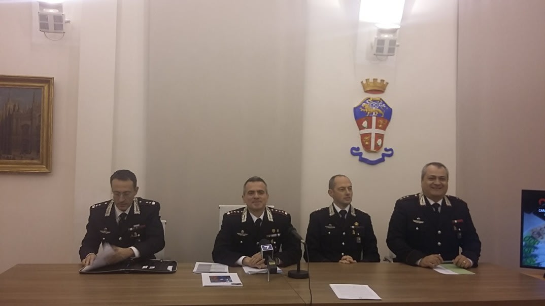 carabinieri dati sicurezza 2017
