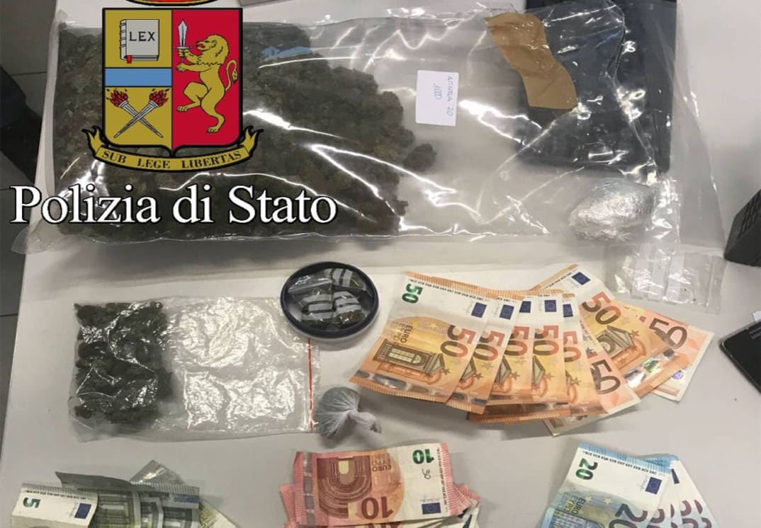 droga sequestrata dalla polizia a Quarto Oggiaro