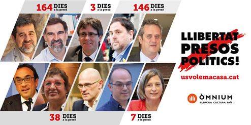 prigionieri politici in Catalogna