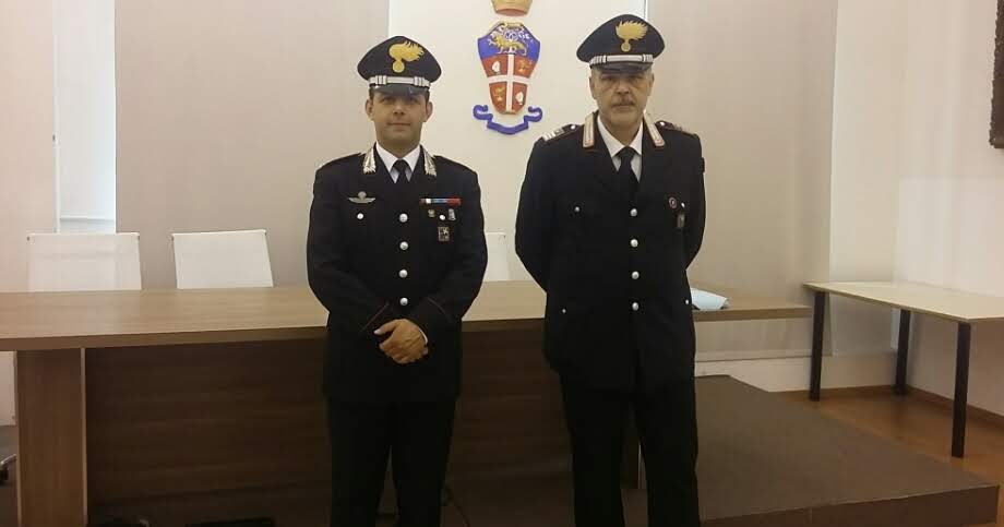 . Luogotenente Giuseppe Bonavolontà e il Capitano Fabio Manzo della compagnia Porta Magenta - 20/06/2018