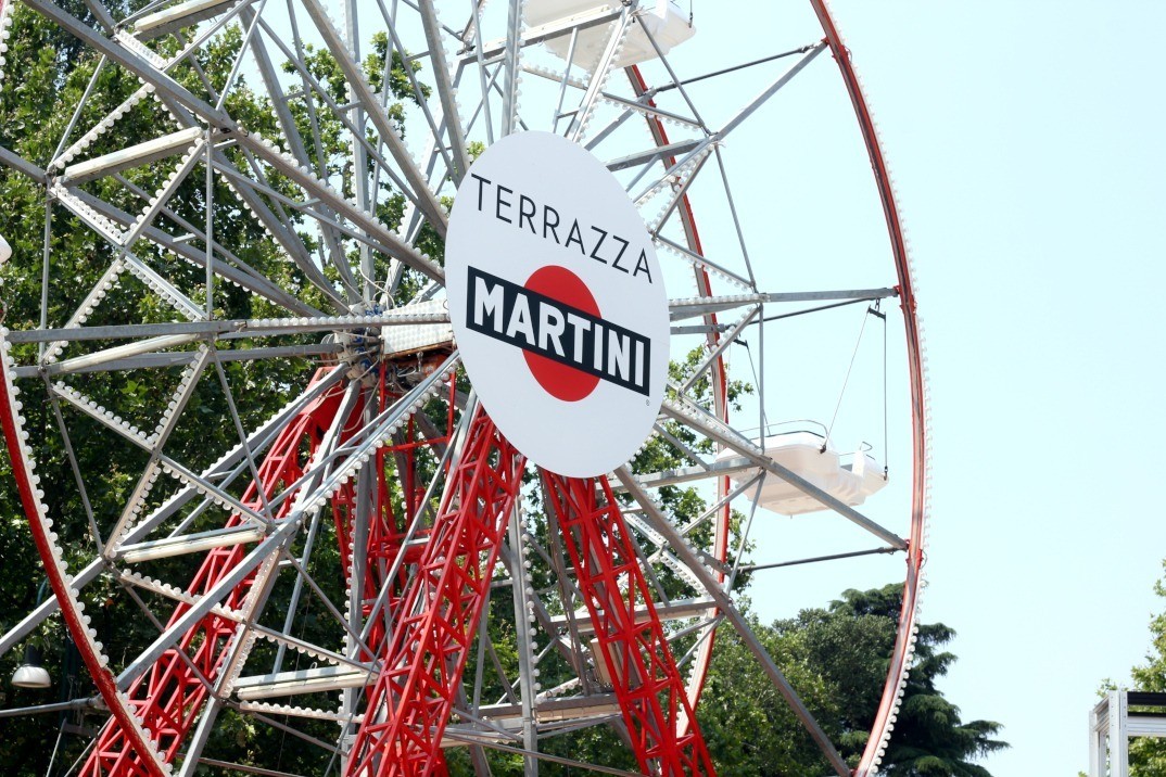 Parco Sempione ruota panoramica terrazza Martini