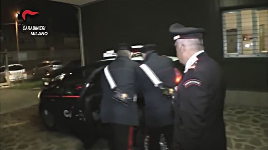 Arresti carabinieri Milano notte (repertorio)