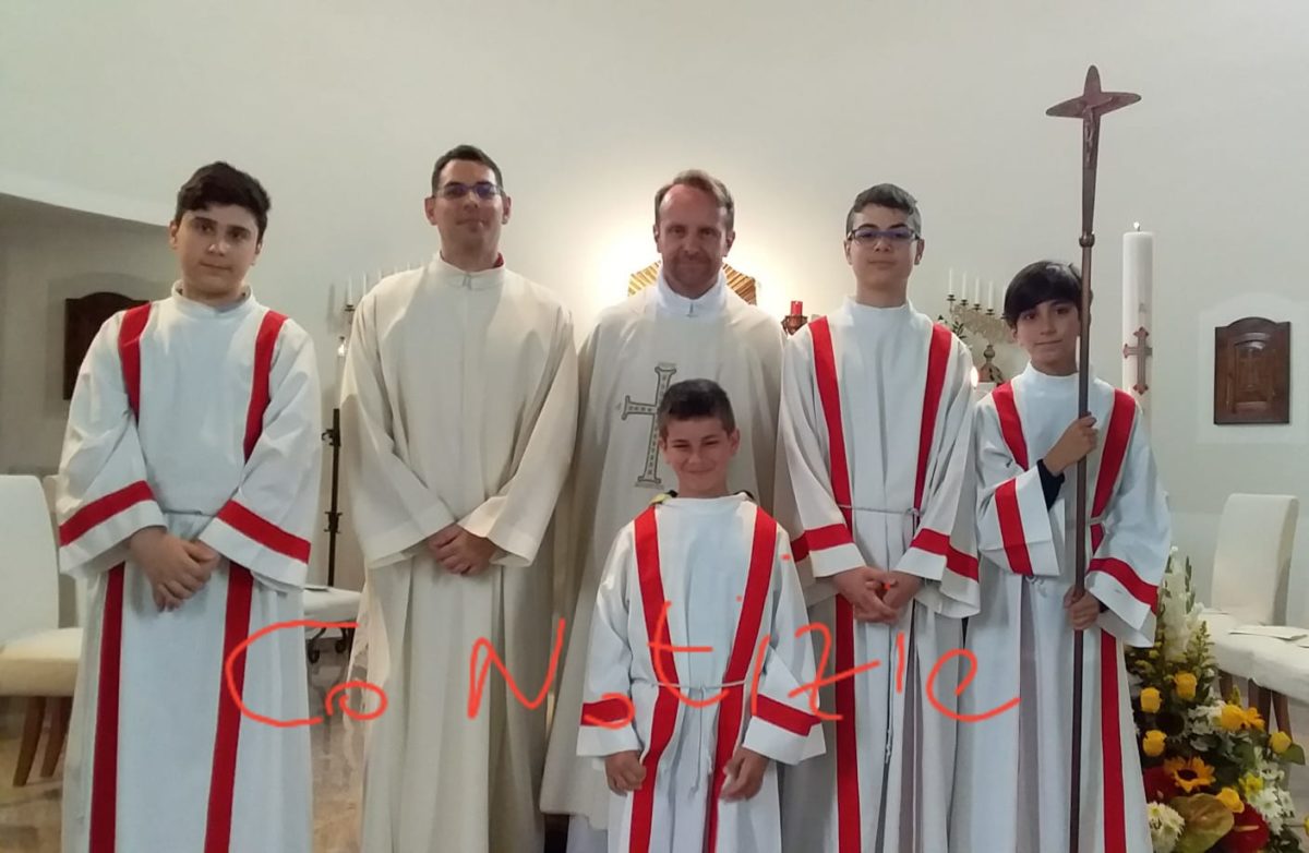 . Un nuovo chierichetto alla parrocchia di Cerello di Corbetta - 28/05/2019