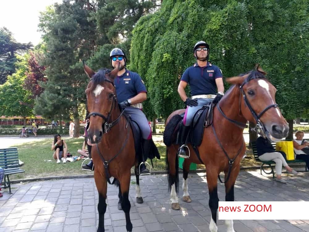 . Polizia a cavallo, arrestano ricercato al parco Martesana - 06/05/2021