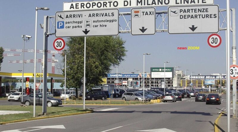 Linate,Aeroporto. Linate. Tette sospette all' aeroporto - 13/07/2023