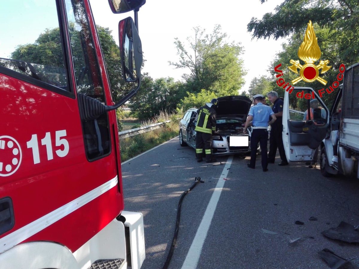 incidente. Incidente d'auto tra Busto Garolfo e Casorezzo - 17/07/2019