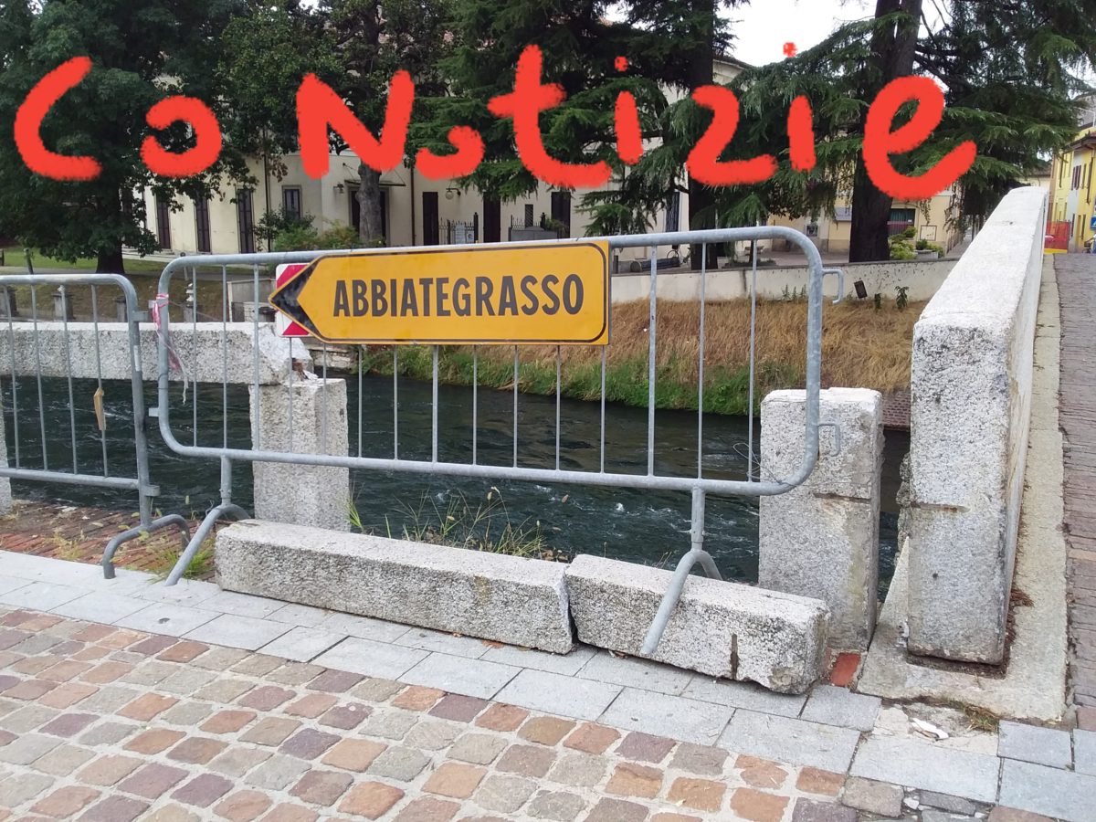 . Si ripara il ponte di Cassinetta - 20/08/2019