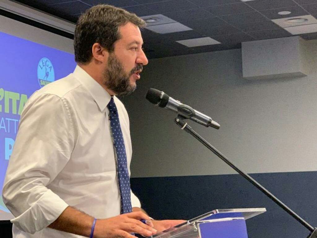. Matteo Salvini: "Non mi fermo, anzi faccio un passo avanti" - 16/09/2019