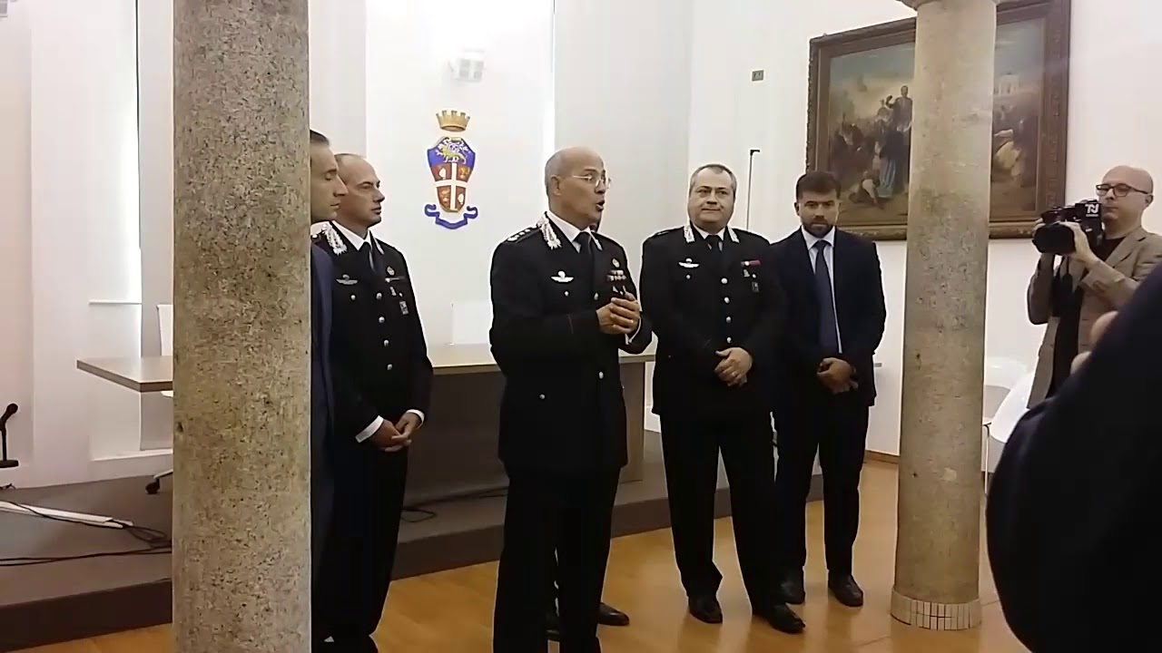 la gala. Cambio al vertice dei Carabinieri. La Gala saluta i giornalisti - 08/09/2017