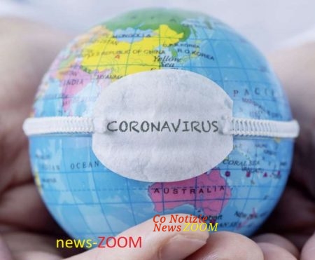 pandemia mappamondo coronavirus