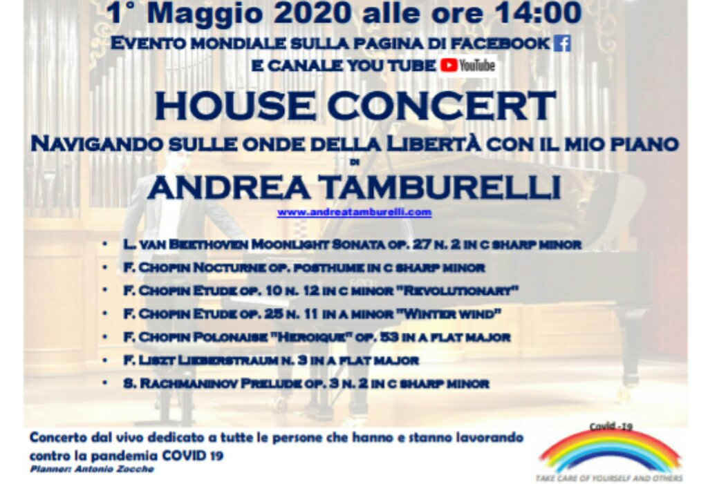 House concert del maestro Andrea Tamburelli