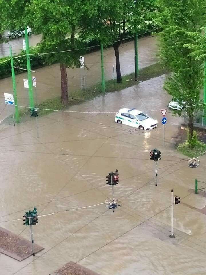 alluvione,milano,locate triulzi,lambro,seveso. Alluvione a Milano sud. Emergenza nell'emergenza ma non riceve attenzioni - 16/05/2020