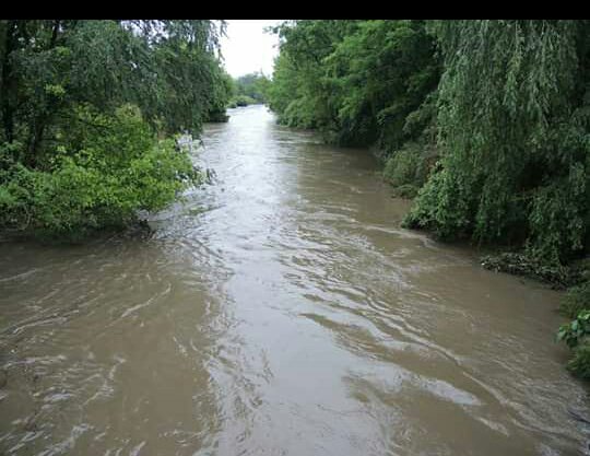 Lambro meridionale a Rozzano, alluvione 15 maggio