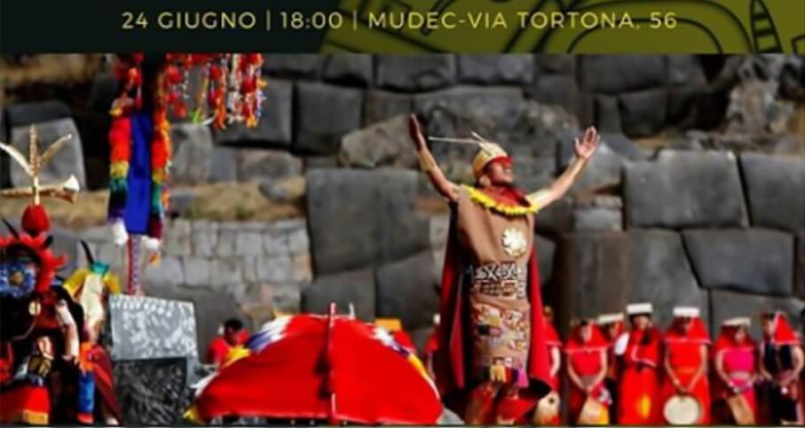 ragazzi on the road. Mudec. La festa Inti Raymi della comunità Quechua (Inca) a Milano - 24/06/2017