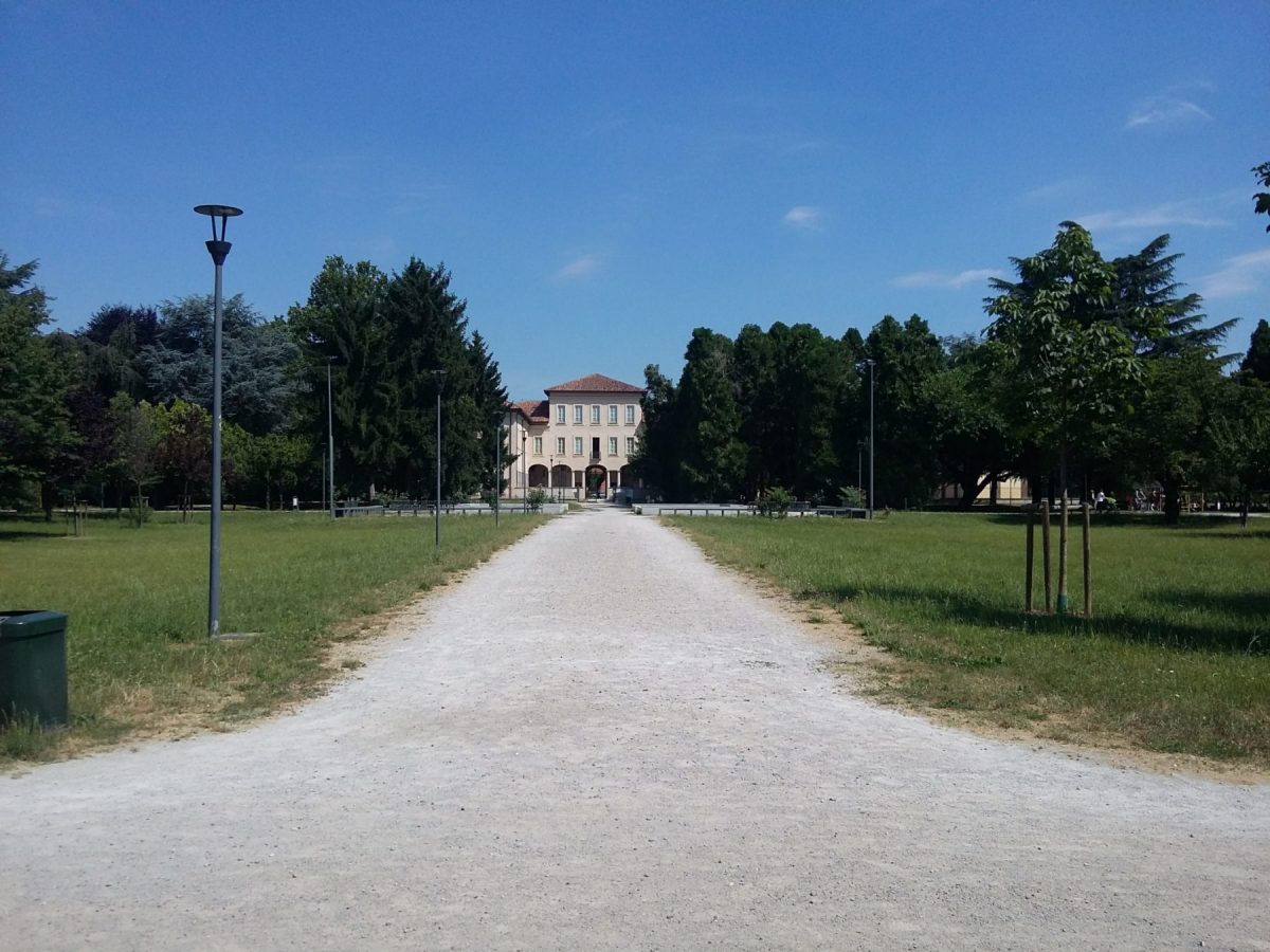 Villa Schleiber vista dal parco