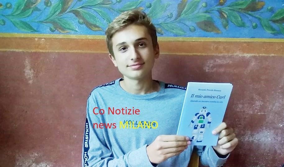 . Il libro del 14enne magentino Riccardo Previde Massara per "Cuori Grandi"onlus - 23/09/2020