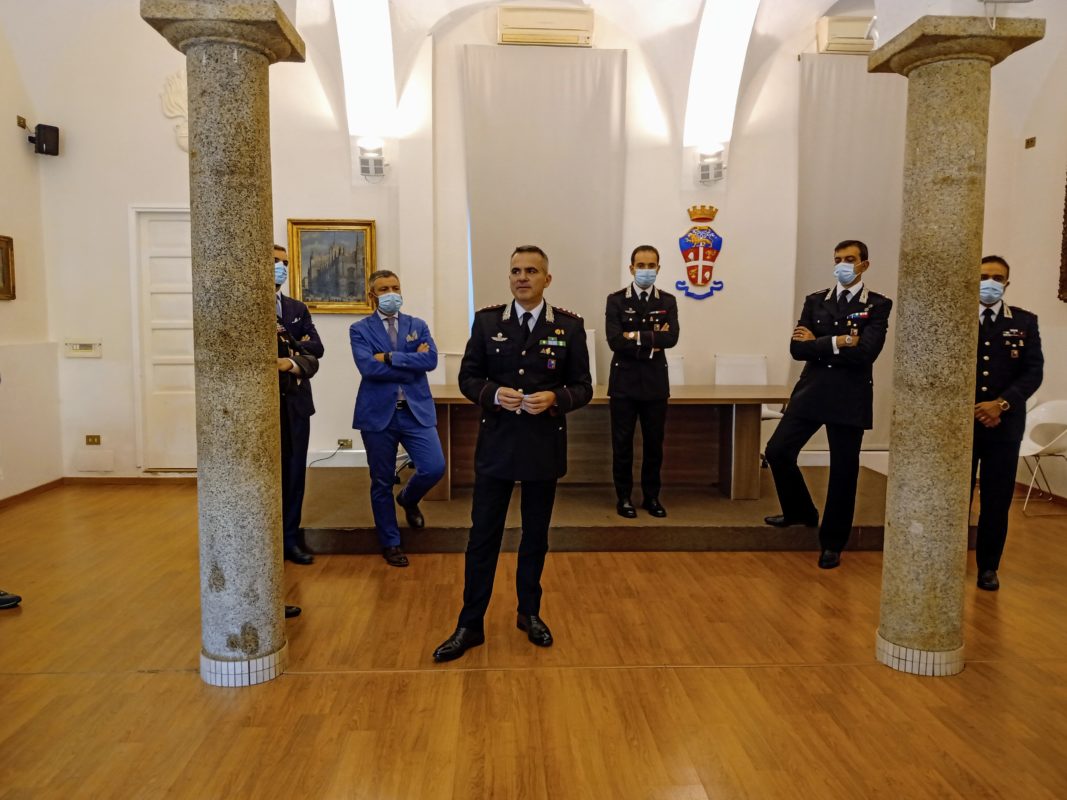 Milano. Comando provinciale dei carabinieri  Milano. Passaggio di consegne al comando