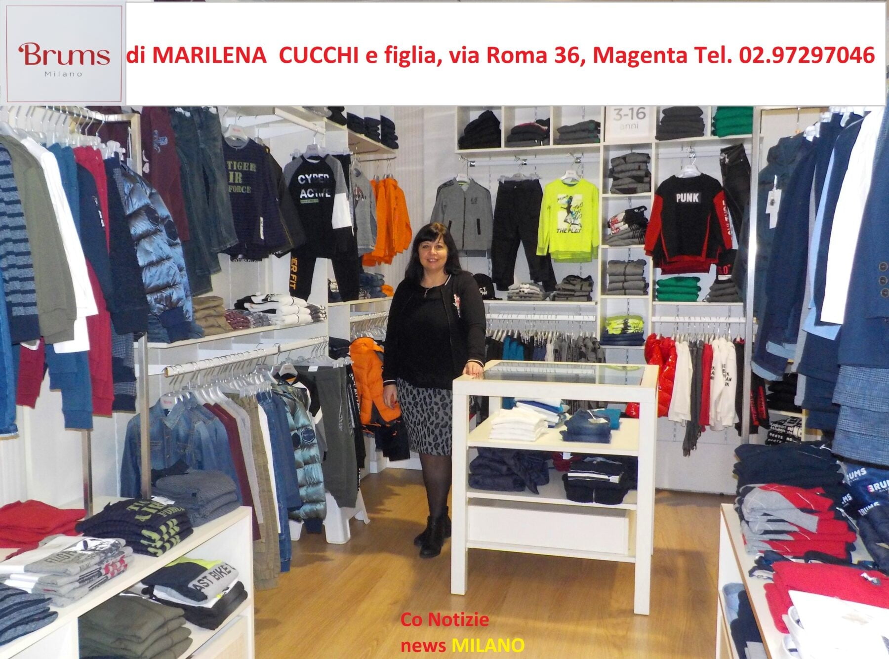 . Brums Magenta di Marilena Cucchi e figlia: i servizi del negozio di vicinato con le linee del franchising - 05/12/2020