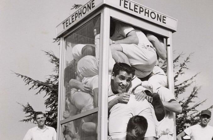 cabina telefonica record