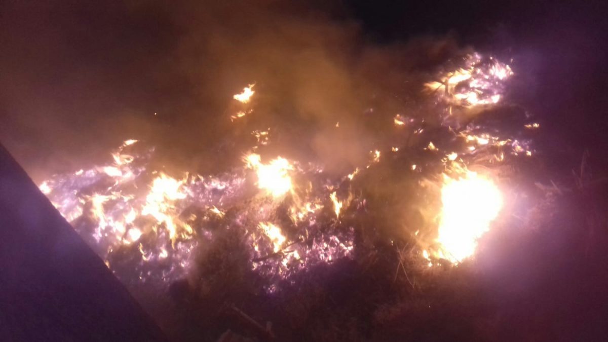 incendio,ossona. Incendio a Ossona - 22/08/2019