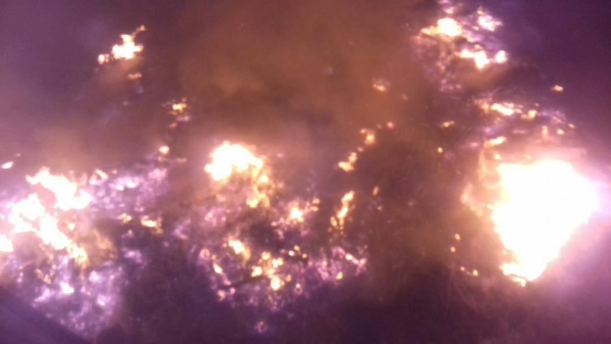incendio,ossona. Incendio a Ossona - 22/08/2019