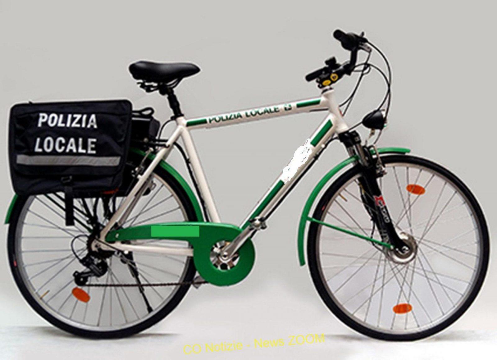 . Polizia locale in e-bike. Boffalora - 21/07/2021