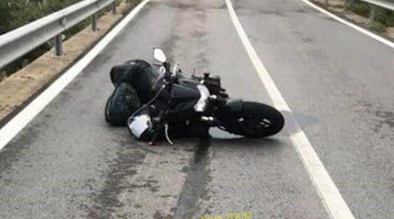 . Incidente a Sedriano. Cade dalla moto - 26/05/2023
