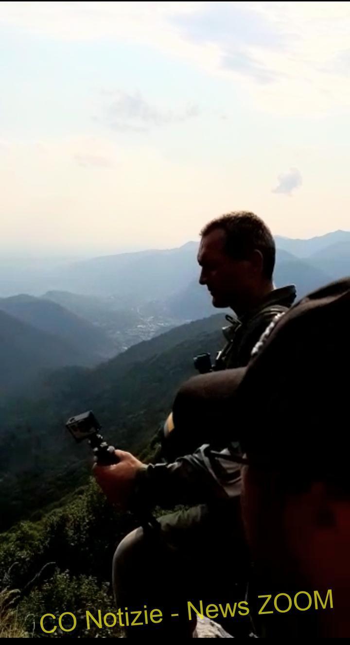 Corni di Canzo. Esercitazione della Guardia Nazionale Lombardia in montagna