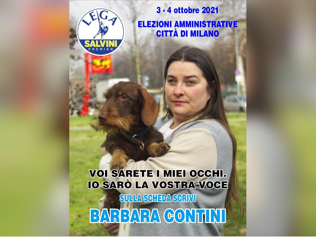 barbara contini,lega,milano. Barbara Contini, la campionessa non vedente candidata in "Lega per Salvini Premier" per il Consiglio comunale di Milano - 07/09/2021
