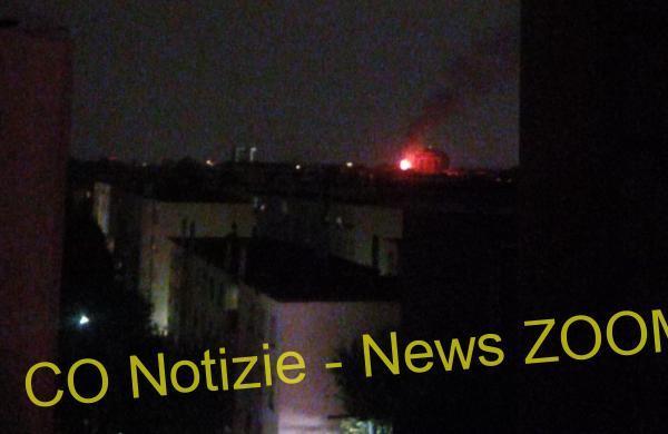 incendio. Nuovo incendio a Milano. Fuoco zona torre Segesta - 25/09/2021