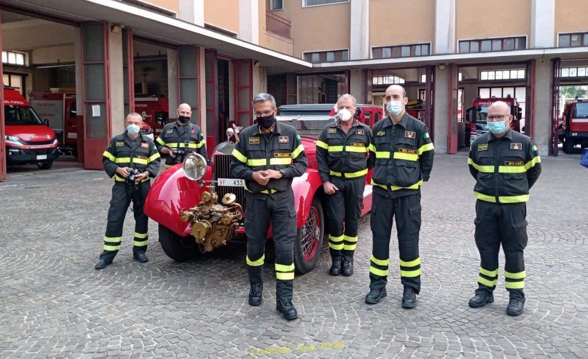 vigili del fuoco. I Vigili del fuoco di Milano: sicuri nell' emergenza - 09/09/2021